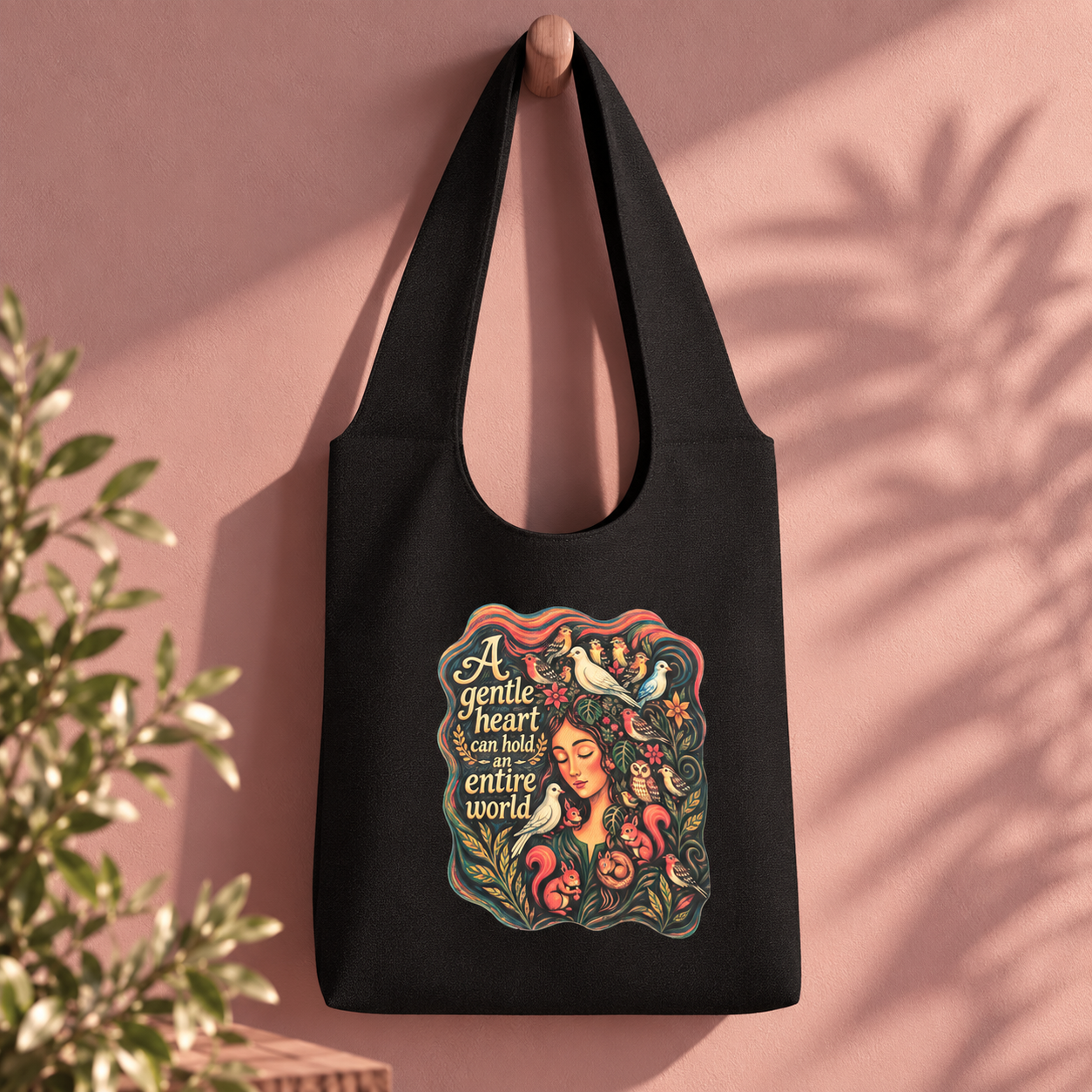 A Gentle Heart Tote Bag - Image 2