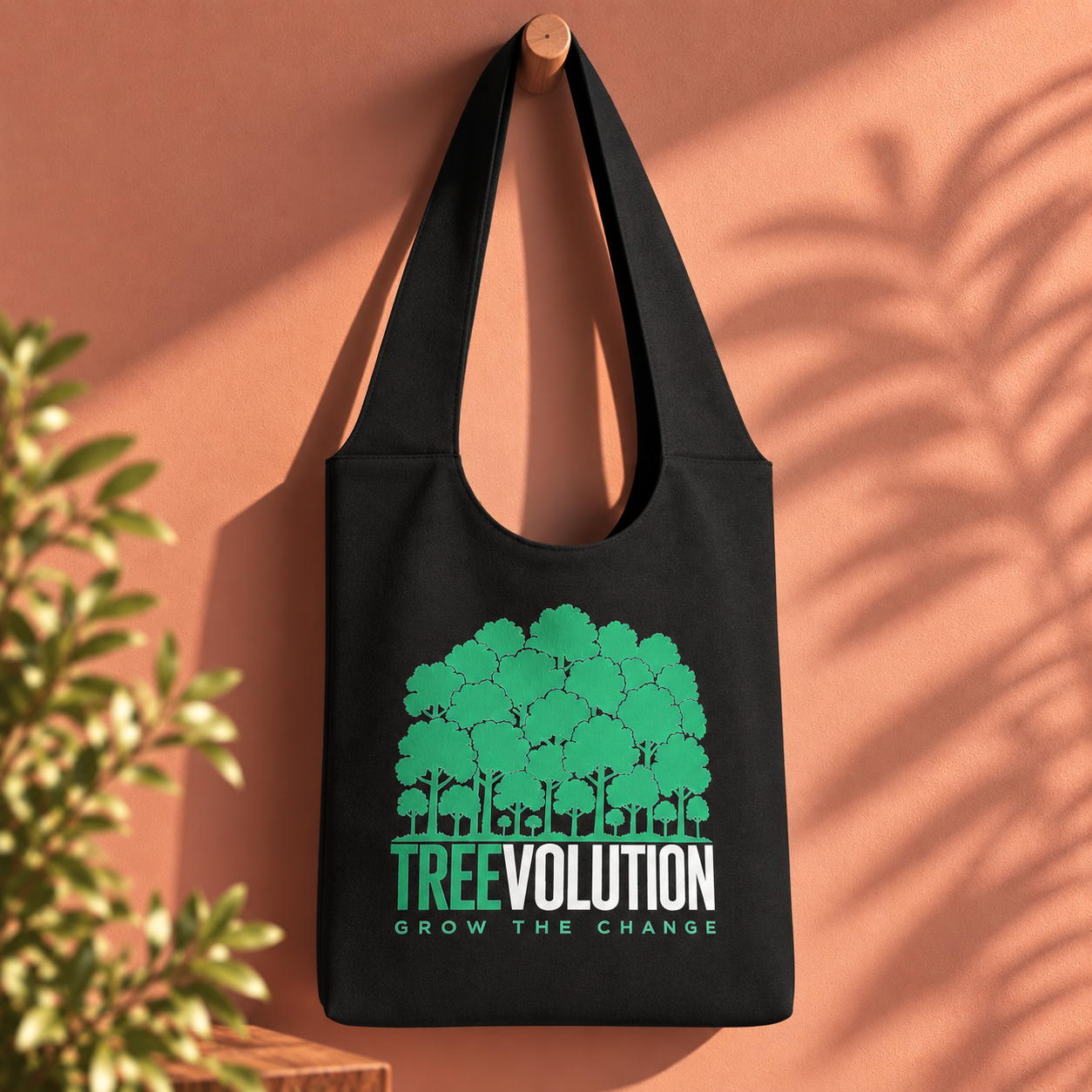 Treevolution Grow the Change Tote Bag - Image 2