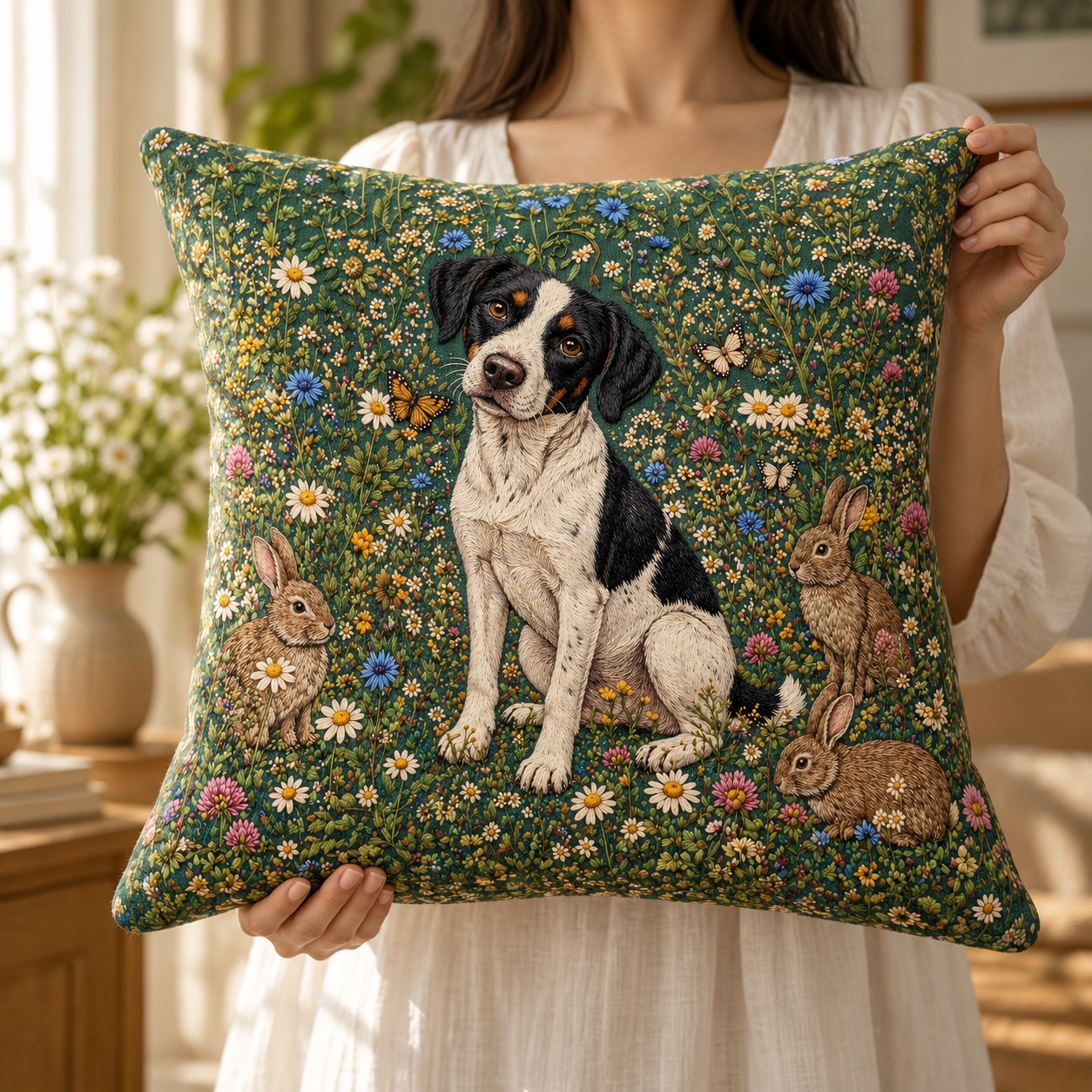 Paws Illustrated Cushion Covers - Image 3