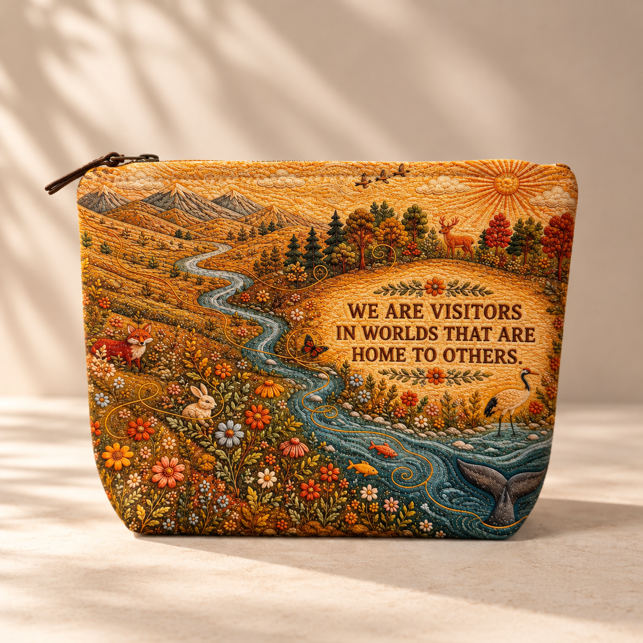 Walk Gently Wildlife Travel Pouch - Image 2